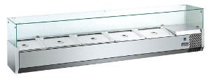 Витрина холодильная настольная Hurakan HKN-VRX1200/330