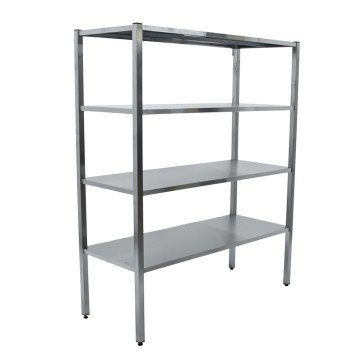 Стеллаж из нержавеющей стали 1500х600х1820 труба