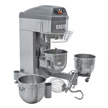 Миксер планетарный Escher PM 40-V + 3 дежи + тележка для дежи 