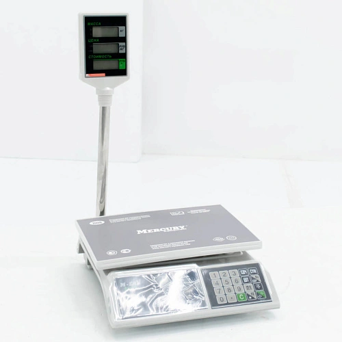 Весы настольные Mertech (Mercury) M-ER 326 ACP-15.2 LCD Белые
