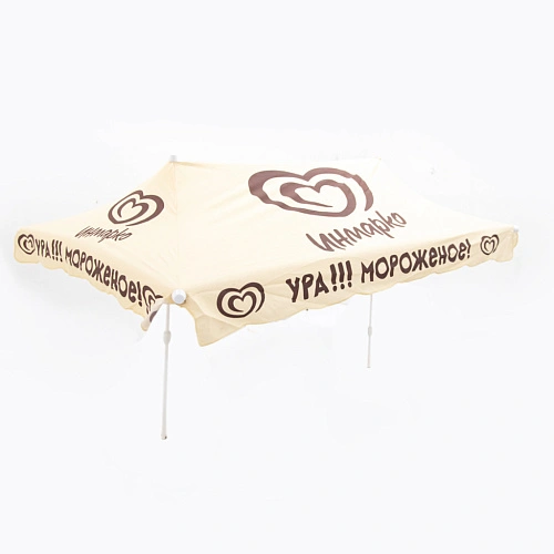 Зонт-навес 2,5х1,8 м с логотипом